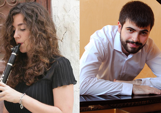 Julia Raga Pascual, clarinete. Victor Braojos, piano. Conciertos de Otoño. 05/11/2019. C: M. Rector Peset. 19.00h